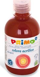 Primo Acrilico Set Culori Acrilice Pictură în culoarea Maro Siena arsă 300ml 1buc 400TA300730