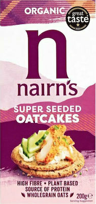 nairn's Organic Crackers Βρώμης Super Seeded 1x200gr