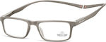 Montana Eyewear MR59C Lesebrille +1.50 mit Magnet Grey