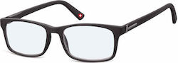 Montana Eyewear BLF73 Reading Glasses +1.50 Black