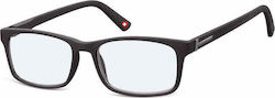 Montana Eyewear BLF73 Lesebrille +2.00 Black