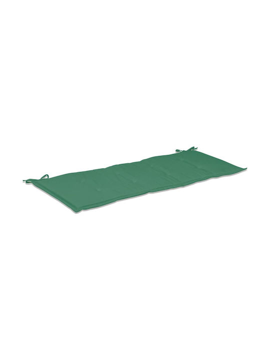 vidaXL Waterproof Garden Bench Cushion Green 12...