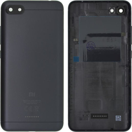 Xiaomi Batterieabdeckung Schwarz für Redmi 6a