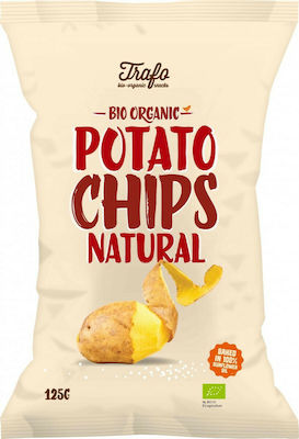 Trafo Bio Bio Kartoffelchips mit Geschmack Gesalzen 125gr