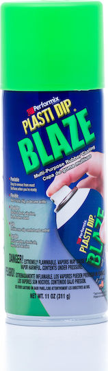Plasti Dip Σπρέι Προστατευτικού Φιλμ Performix Blaze με Ματ Εφέ Green 400ml