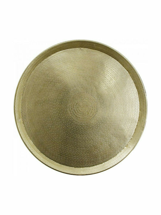 Zaros Aluminum Round Decorative Tray 90x90cm