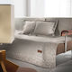 Guy Laroche Sardinia Three-Seater Sofa Throw Jacquard 180x300cm Natural