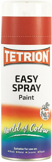 Tetrion Σπρέι Βαφής Easy Ακρυλικό Bright Red 400ml