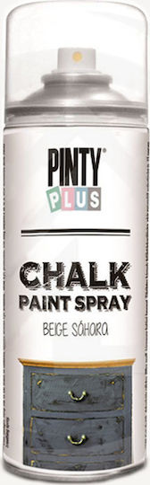 Pinty Plus Chalk Finish Paint Spray Chalk Paint Black 400ml CK799