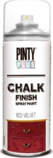 Pinty Plus Chalk Finish Paint Spray of Chalk Paint Red Velvet 400ml CK804