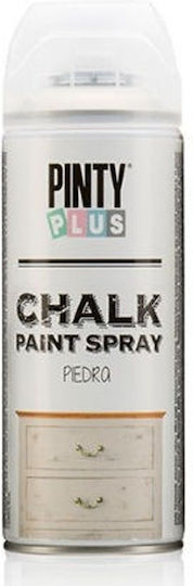 Pinty Plus Chalk Finish Paint Spray Of Chalk Stone Stone Gray 400ml CK791