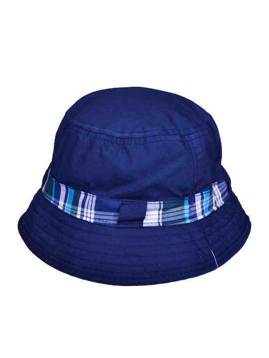 Pălărie pentru copii Bucket Hat bumbac albastru Pălărie pentru băieți bumbac albastru