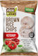 RiceUp Tort de orez Brown Rice Chips Clasic Fără Gluten 1x60gr