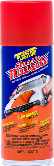 Plasti Dip Spray Protective Film Classic Muscle with Matt Effect Hemi Orange 400ml