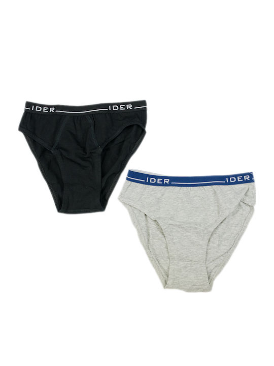 IDER -2 Kinder-Set mit Slips Bunte 2Stück