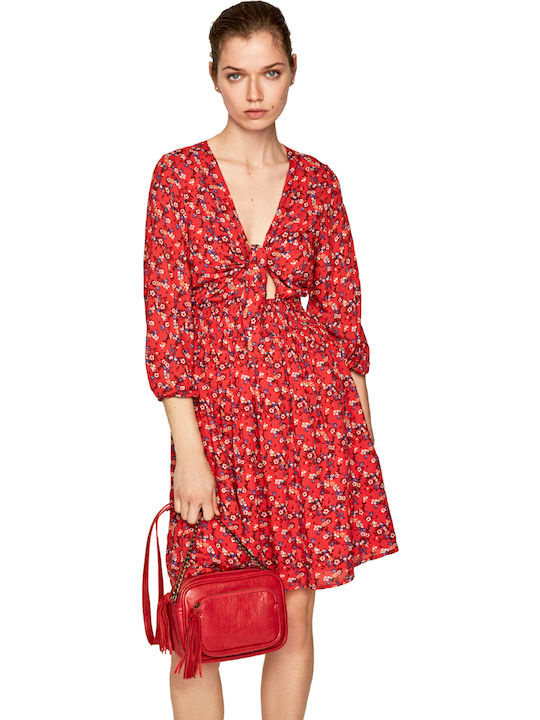 Pepe Jeans Marta Mini Dress Red