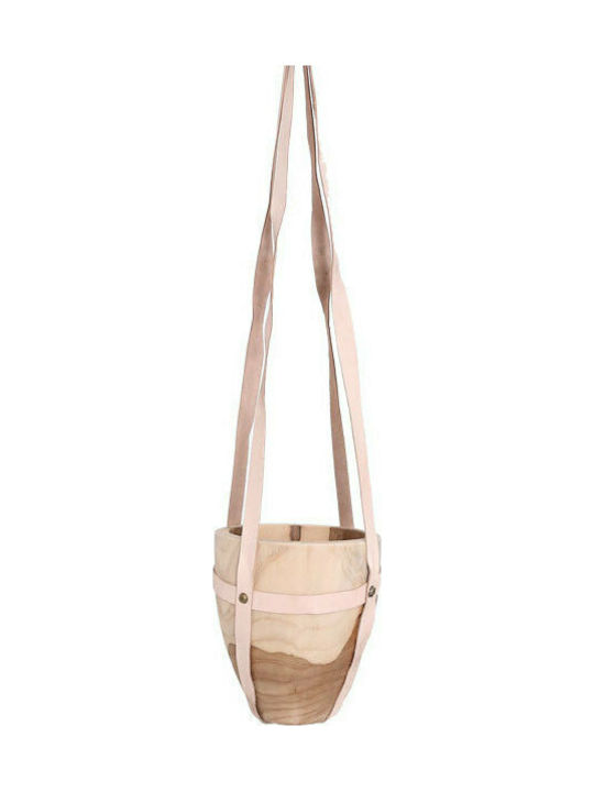 Planter Bullet Hanging Oală pentru plante Maro 18x18x100cm 0490033