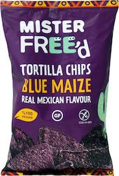 Mister Free'd Nachos with Flavor Blue Maize Gluten Free 135gr