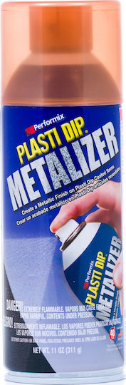 Plasti Dip Spray Protective Film Metalizer with Metallic Effect Copper 400ml