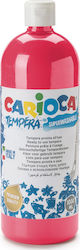 Carioca Tempera Tempera Colour Paint Bottle 1000ml Fuchsia