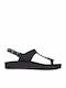 Ella Women's Flat Sandals Anatomic in Black Color