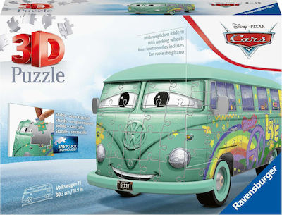 Volkswagen T1 Cars Fillmore Пъзел 3D 216 Комати