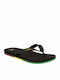 Billabong All Day Sandals Rasta Flip Flops σε Μαύρο Χρώμα