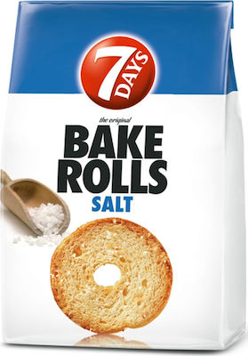 7days Crackers Bake Rolls Salt 1x120gr