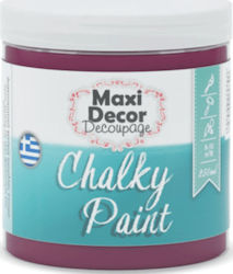 Maxi Decor Chalky Paint Χρώμα Κιμωλίας 602 Μούρ...