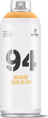 Montana Colors Σπρέι Βαφής 94 με Ματ Εφέ Plural Orange RV-103 400ml