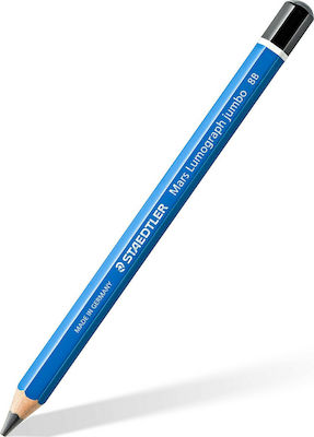 Staedtler Mars Lumograph 100 Jumbo Μολύβι 8B Μπλε