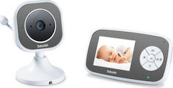 Beurer Ενδοεπικοινωνία Μωρού BY110 με Κάμερα & Οθόνη 2.8" με Νανουρίσματα