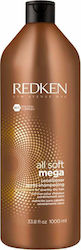 Redken All Soft Mega Conditioner Αναδόμησης/θρέψης 1000ml