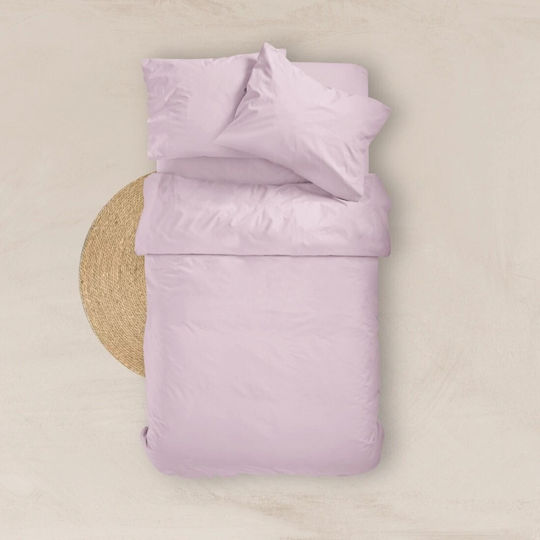 Borea Чаршаф Кралица с Ластик 160x200+40см. Solid 14.Pink