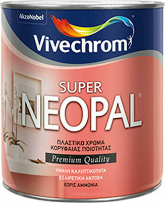 Vivechrom Super Neopal Plastic Paint for Interior Use Ώχρα 375ml