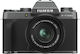 Fujifilm Mirrorless Φωτογραφική Μηχανή X-T200 Crop Frame Kit (XC 15-45mm F3.5-5.6 OIS PZ) Silver