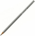 Faber-Castell Grip 2001 Pencil 2H Silver