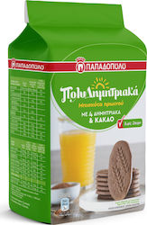 Papadopoulou Biscuits Multigrain Cocoa Sugar Free 1pcs 175gr