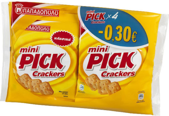 Papadopoulou Crackers Pick Classic 4x70gr