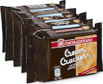 Παπαδοπούλου Crackers Cream Σίκαλης Fresh Packs 5x47gr