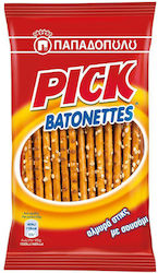 Παπαδοπούλου Crackers Pick Batonettes με Αλάτι 45gr