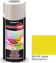 Ambro-Sol Σπρέι Βαφής V400 Ακρυλικό Sulfur Yell...