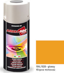 Ambro-Sol Σπρέι Βαφής V400 Ακρυλικό Melon Yello...