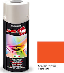 Ambro-Sol Σπρέι Βαφής V400 Ακρυλικό Pure Orange...