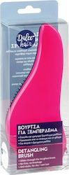 Medisei Dalee Brush Hair for Detangling Hot Pink