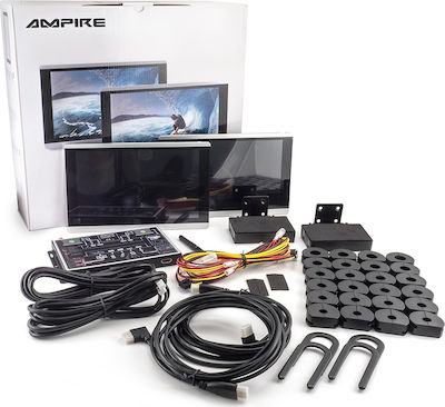 Ampire 9" Car Screen for Headrest Universal with Bluetooth, USB, HDMI