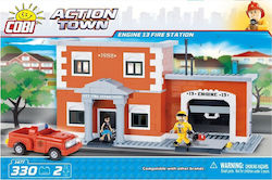 Cobi Tocuri Engine 13 Fire Station pentru 5+ ani 330buc