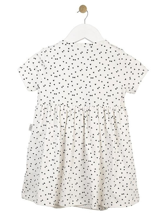 Pinned Cat - Baby Dress with Embedded Bodycon & Geometric Triangle Pattern