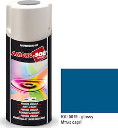 Ambro-Sol Σπρέι Βαφής V400 Ακρυλικό Capri Blue ...