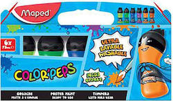 Maped Peps Α Τέμπερες Πολύχρωμες 75ml Maped Peps Α Τέμπερες Πολύχρωμες 75ml